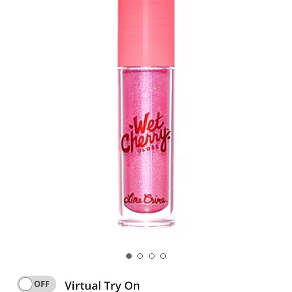 3 Pack Brand New Lime Crime Wet Cherry Lip Gloss in Juicy Cherry - Picture 3 of 7